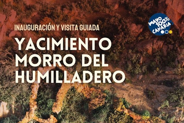 El Cabildo pone en visita el yacimiento de Morro del Humilladero con acto de inauguración y visita guiada